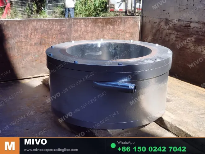 Copper casting auxiliary equipment — graphite mold assembly